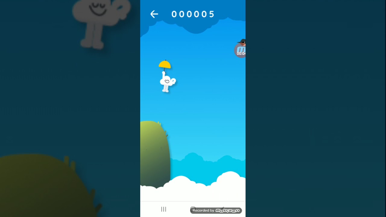 Gameplay do jogo da nuvem do google. 